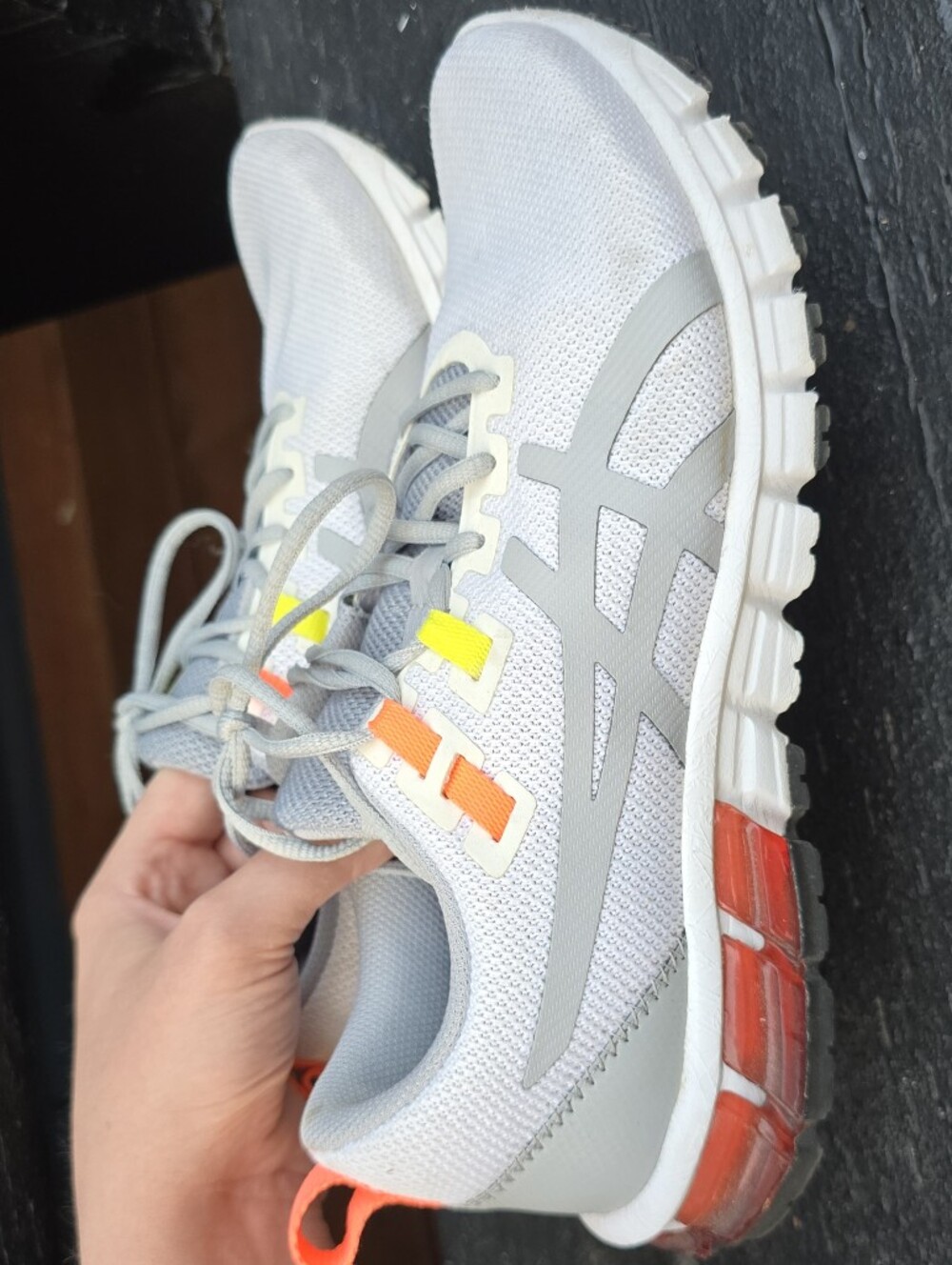 Asics Wmns Gel Quantum 90 'White Red'